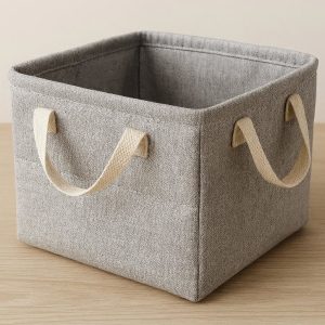 Collapsible Fabric Desktop Storage Bin