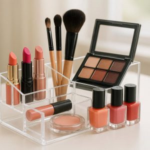 Clear Acrylic Cosmetics Storage Box