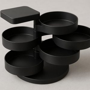 15 Rotating Multi Tier Organizer Box