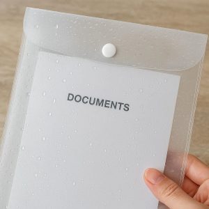 19 Waterproof Plastic Document File Folder