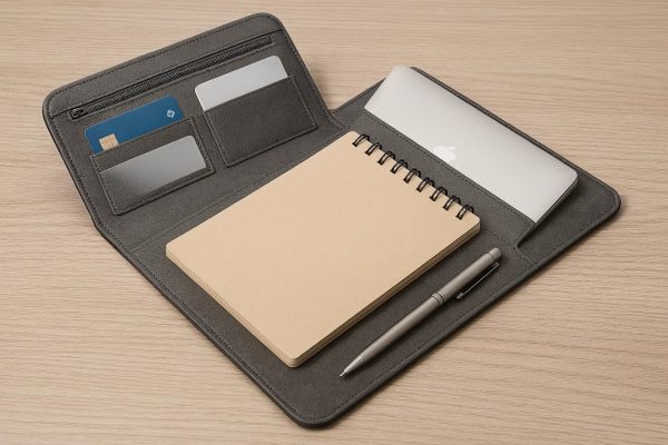 Foldable Travel Desk Pad Organizer